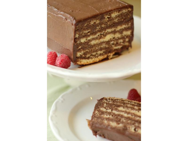 Prajitura cu foi, tort Dobos, apeox 300 gr 