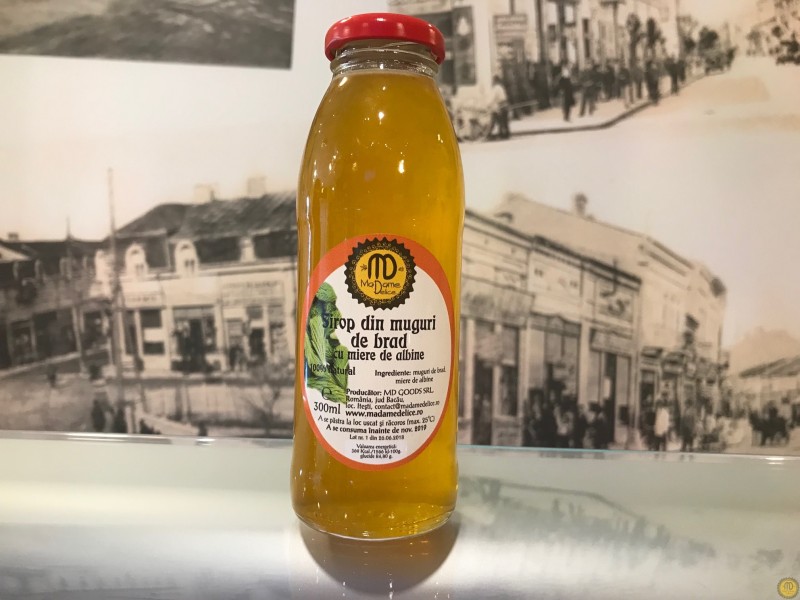 Sirop de muguri de brad cu miere Madame Delice - 300ml