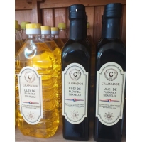 Ulei de floarea soarelui presat la rece, 1l  Gramador