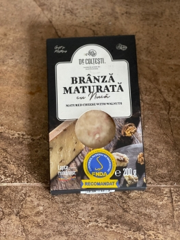 Brânză maturată cu nuca Coltesti , 200 gr